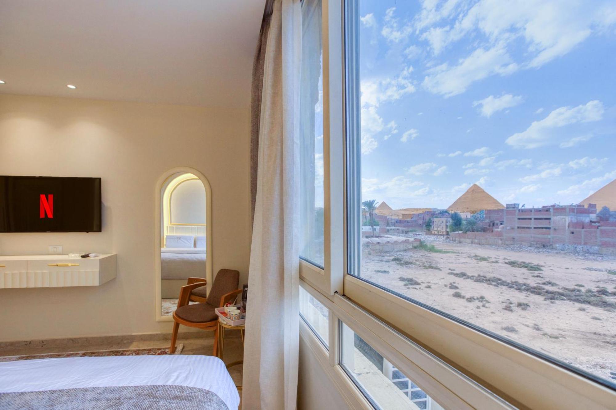 Pyramids Plateau Hotel Kafrat al Jabal ภายนอก รูปภาพ