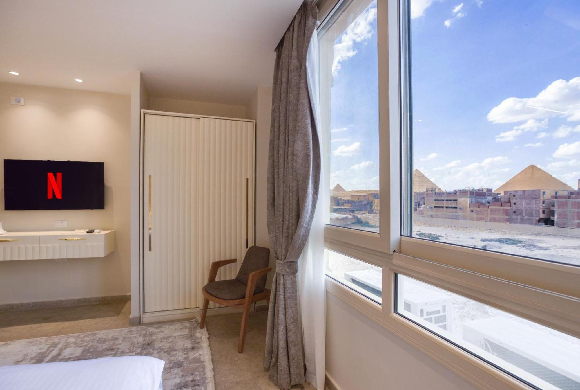 Pyramids Plateau Hotel Kafrat al Jabal ภายนอก รูปภาพ