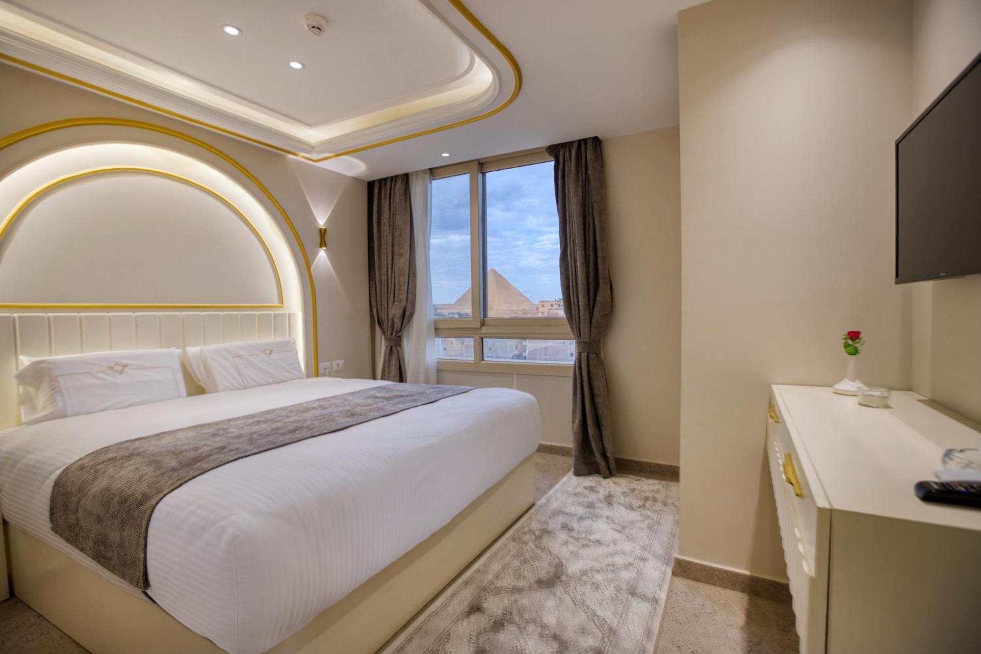 Pyramids Plateau Hotel Kafrat al Jabal ภายนอก รูปภาพ