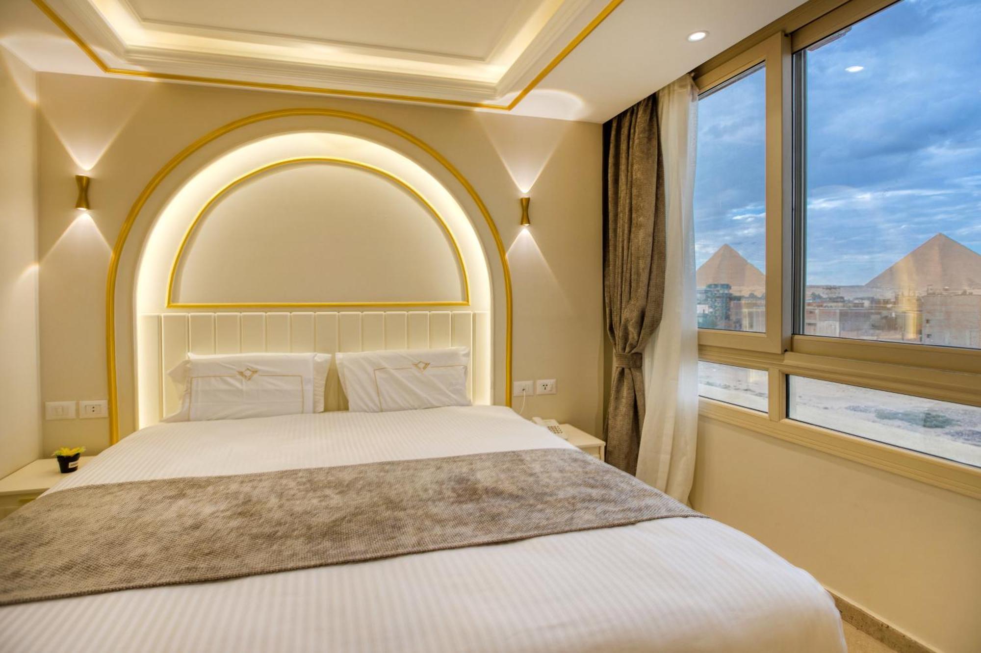 Pyramids Plateau Hotel Kafrat al Jabal ภายนอก รูปภาพ