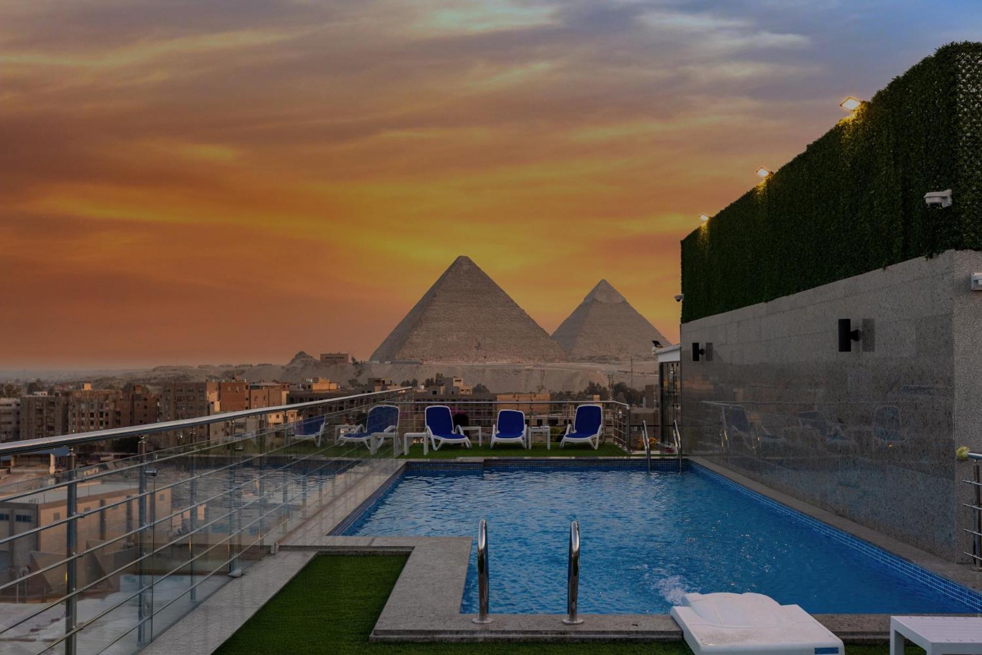 Pyramids Plateau Hotel Kafrat al Jabal ภายนอก รูปภาพ